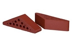 Фасадный клинкерный кирпич, фигурный