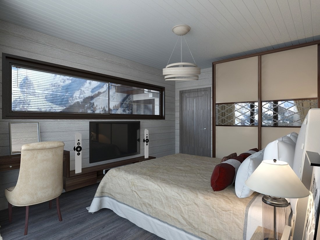 Проект гостиницы на горнолыжном курорте