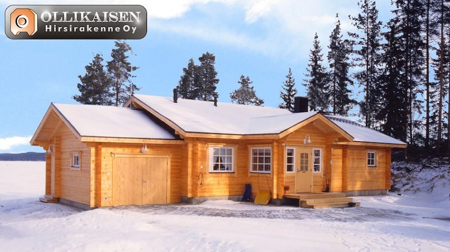 Финский деревянный дом Napakettu 160 м²  