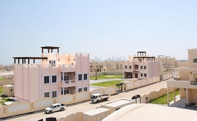 Проект виллы из профилированного бруса Доха 562 м²
