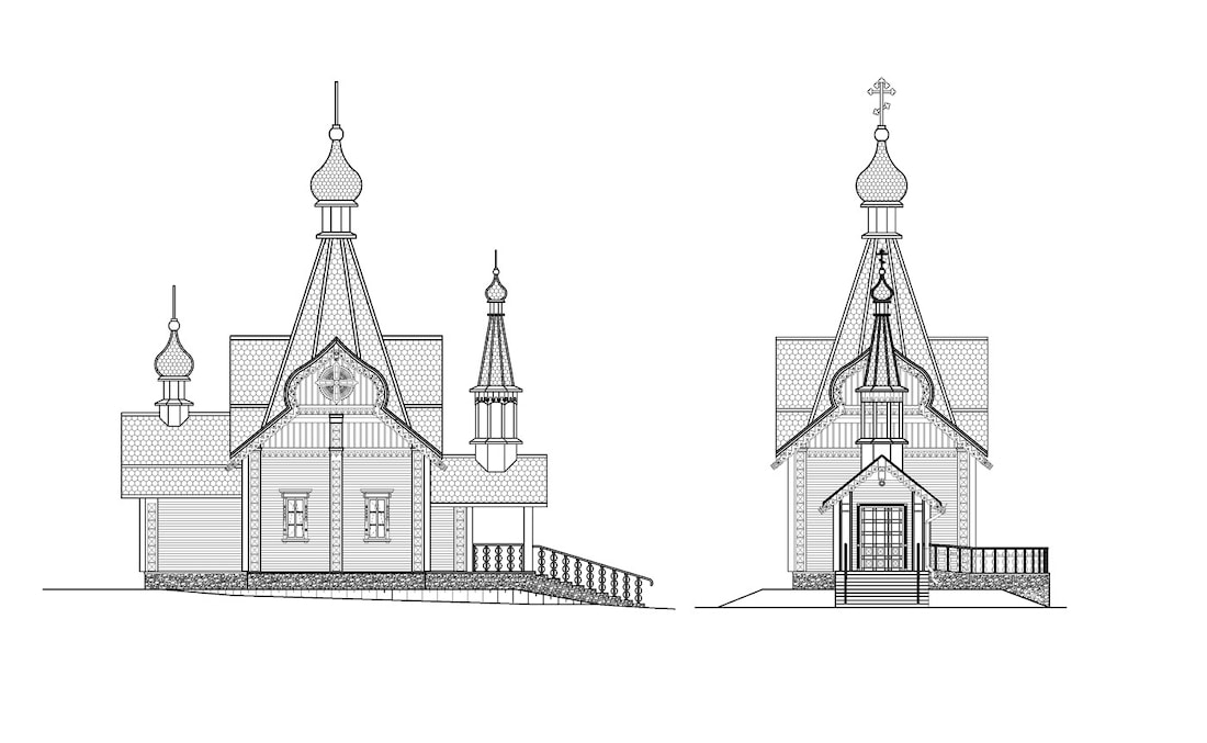 Проектирование и строительство деревянных церквей, часовен и храмов — проект православной церкви
