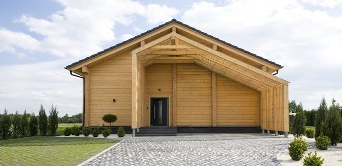 Деревянные дома на экспорт из Беларуси
