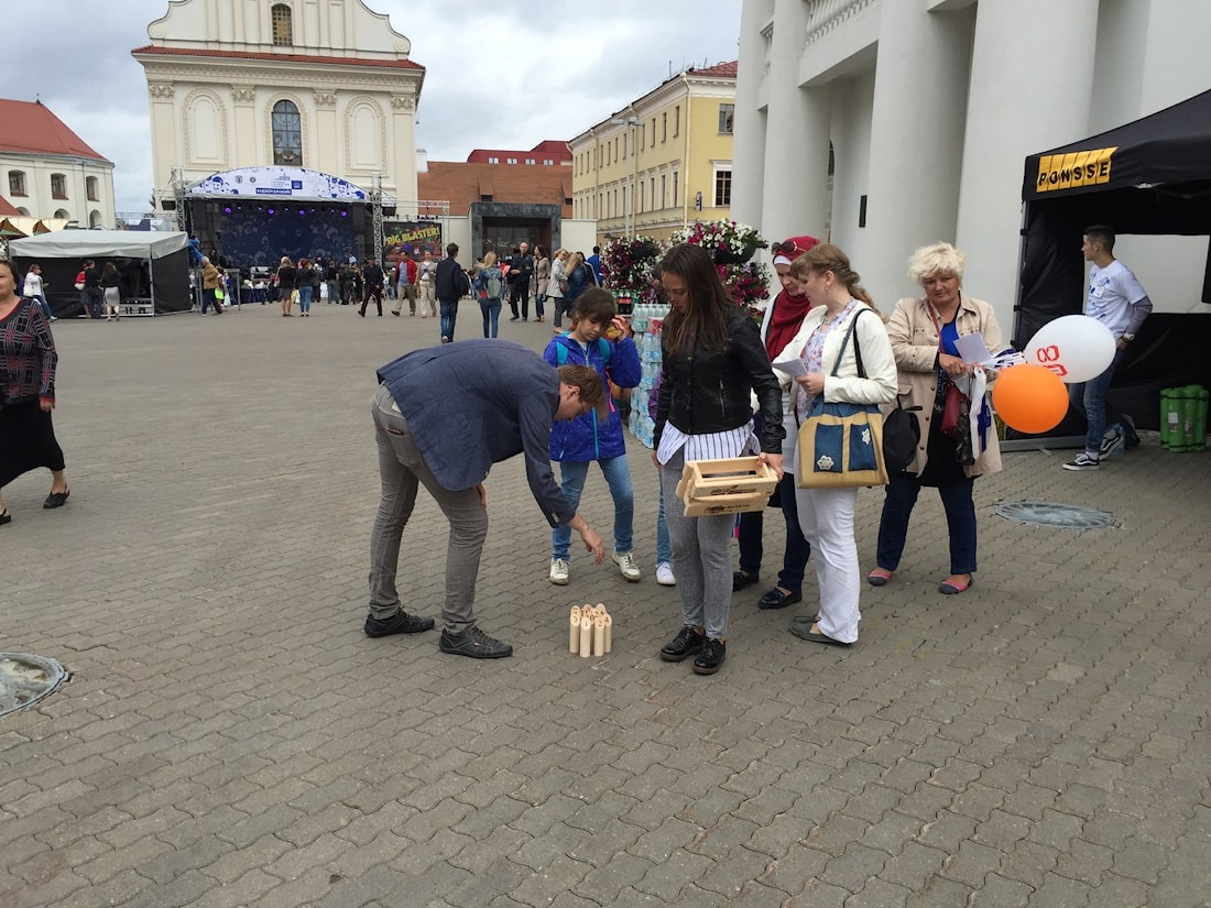 Компания «Archiline» приняла участие в Дне финской культуры, которая прошла на площади Свободы Минска, 29 июля и провела серию игр в финские городки "Молки"