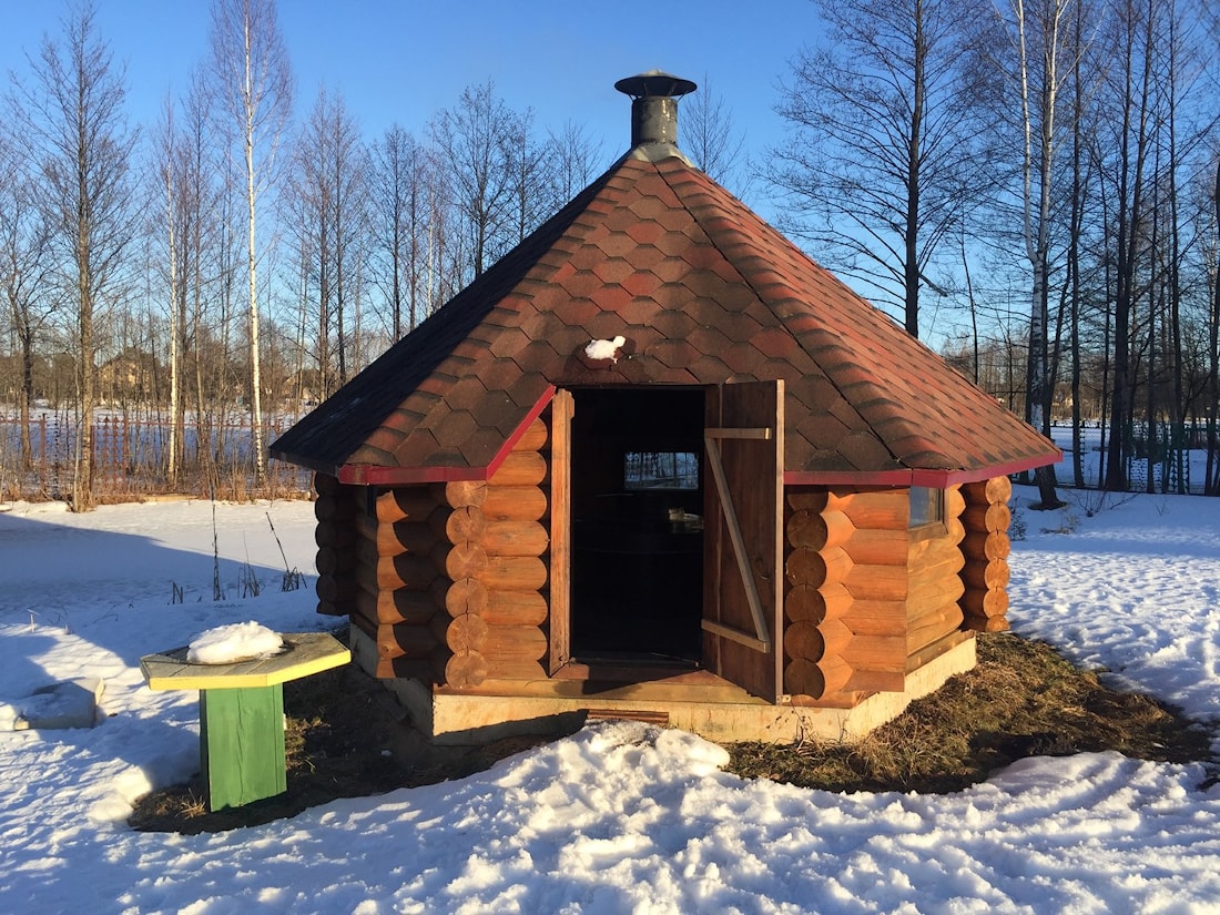 Мангал беседка