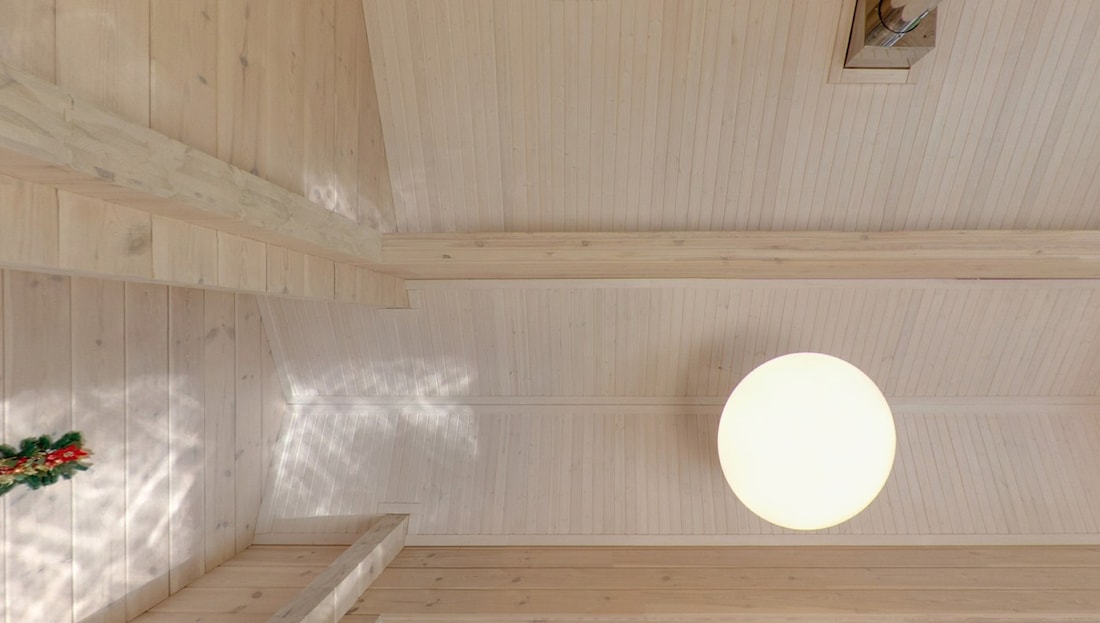 Потолок гостиной