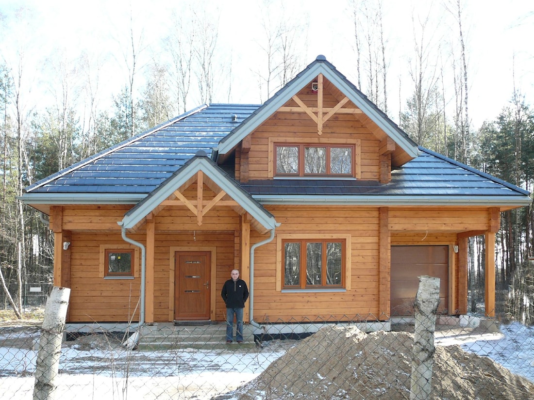 Дома из лафета — срубы домов