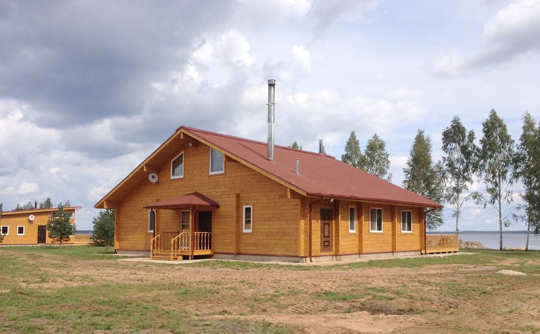 Деревянный дом в Казахстане, проект "Астана Алматы" 