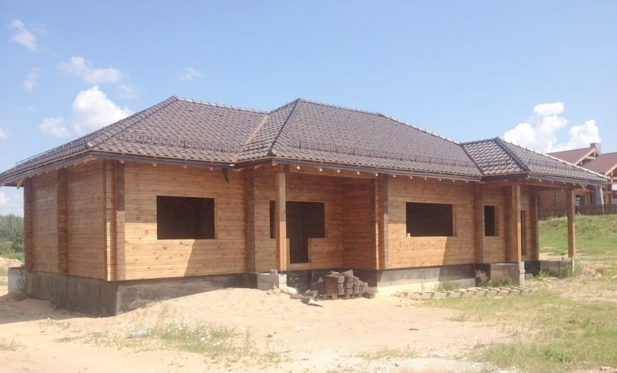 Деревянный дом "Раубичи", 175 м2   