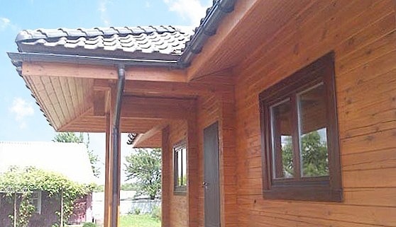 Одноэтажный деревянный дом из бруса - массив 179 м² Беларусь, Минск — Цена комплекта по запросу