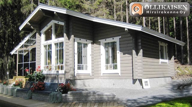 Проекты домов: летний деревянный домик Tammela