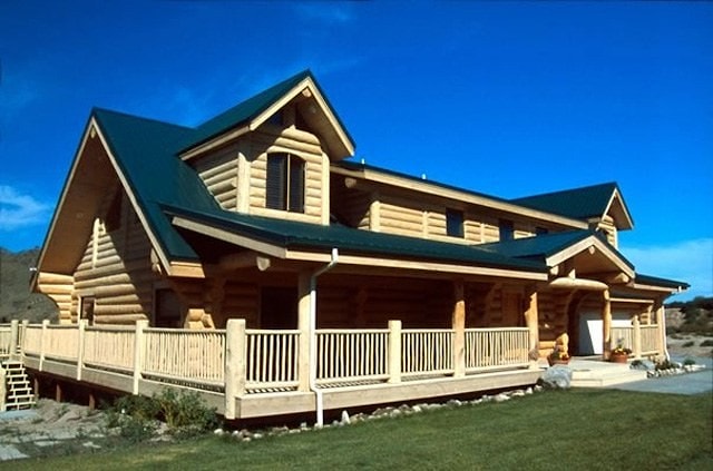 Канадские деревянные дома - фотогалерея