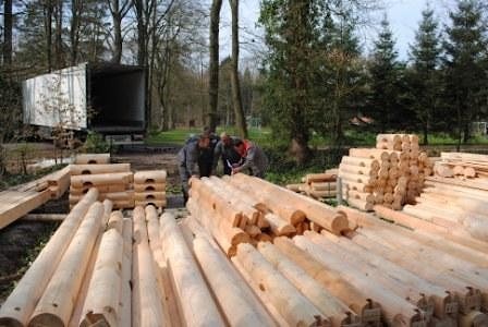 Строительство дачного деревянного дома под ключ, в пригороде Амстердама — Голландия, Европа