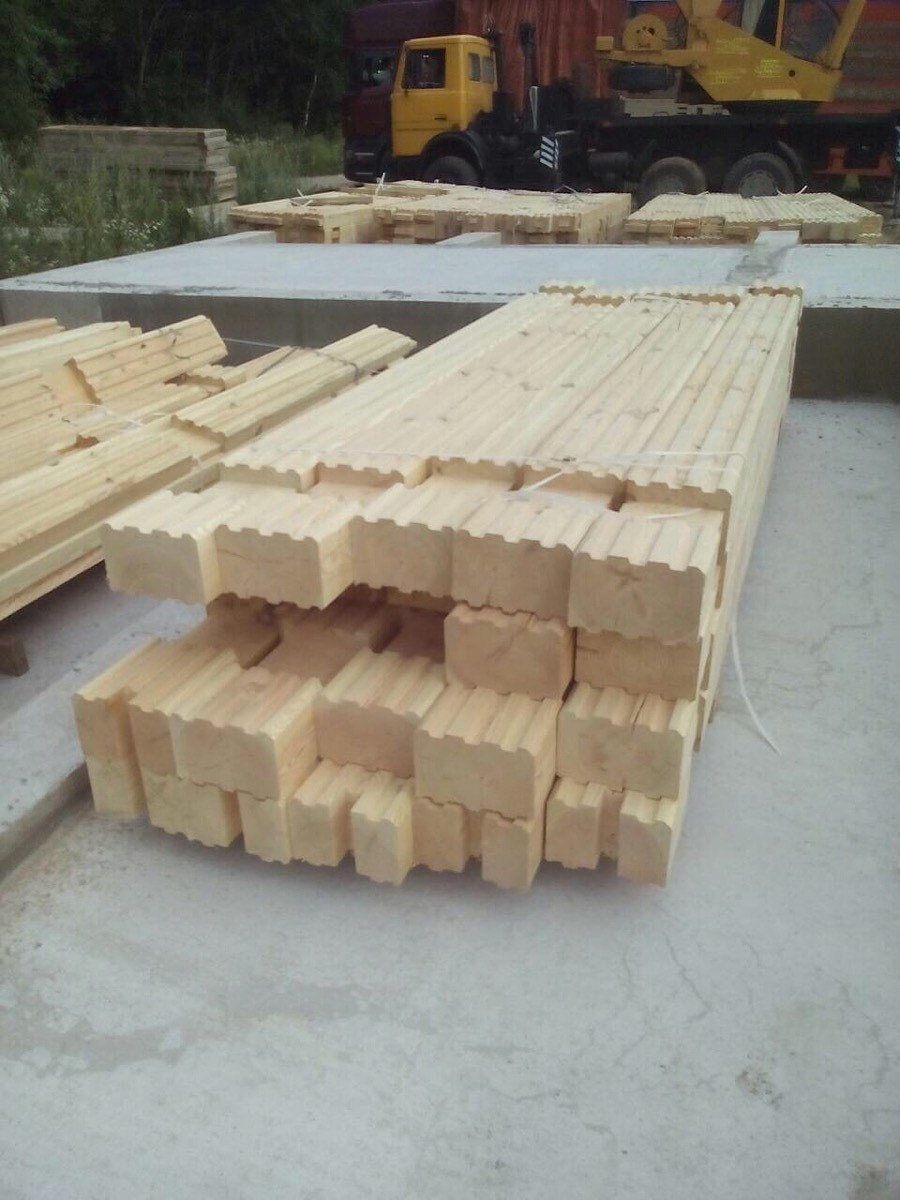 Клееный брус для строительства деревянного дома