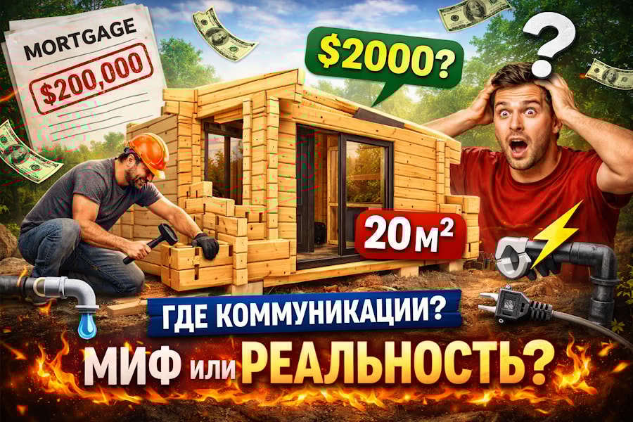 Дом за $2000 из интернета: мифы и реальность современного домостроения