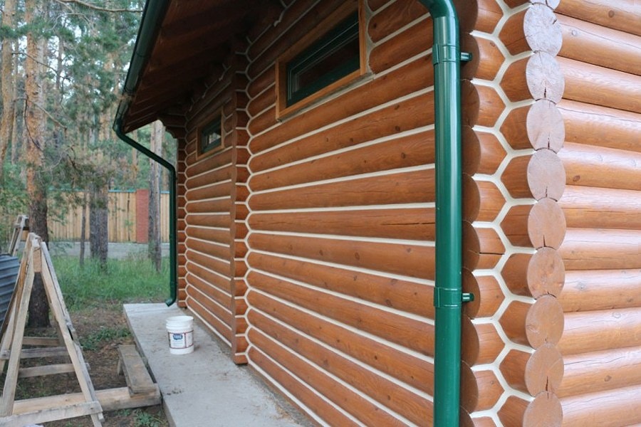 Специальный герметик для заделки трещин в древесине и швов между бревнами Energy Seal