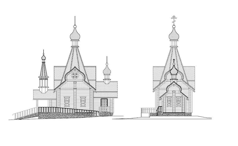 Проектирование и строительство деревянных церквей, часовен и храмов   